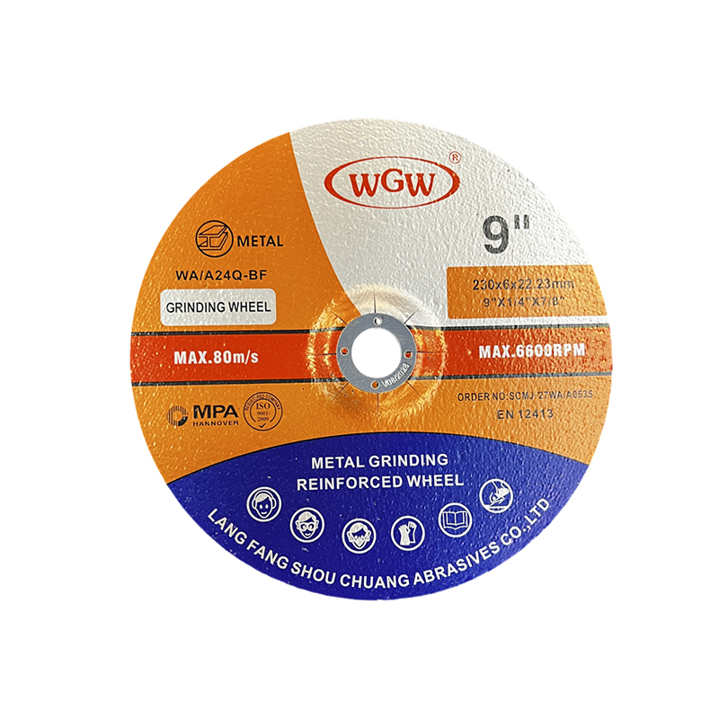 Industrial Line Premium Quality Grinding Disc for Iron Made in China 9Inch 230x6.0x22