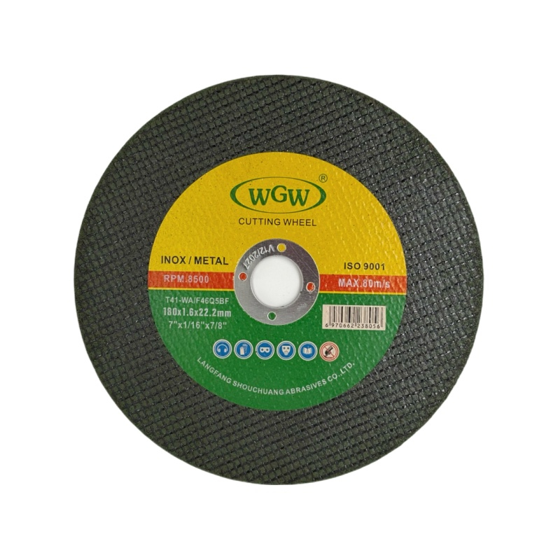 WGW Double Net Cutting Disc 180x1.6x22mm - Langfang Shouchuang Abrasives Co.