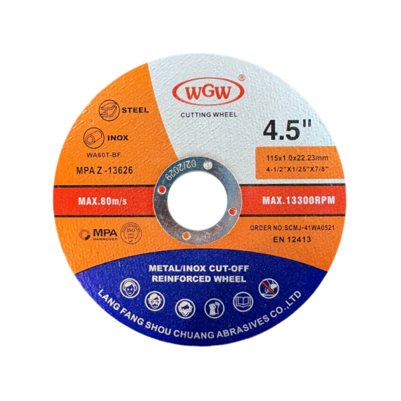 115x1.0x22mm High Performance OEM Metal Cutting Disc - Langfang Shouchuang Abrasives Co.